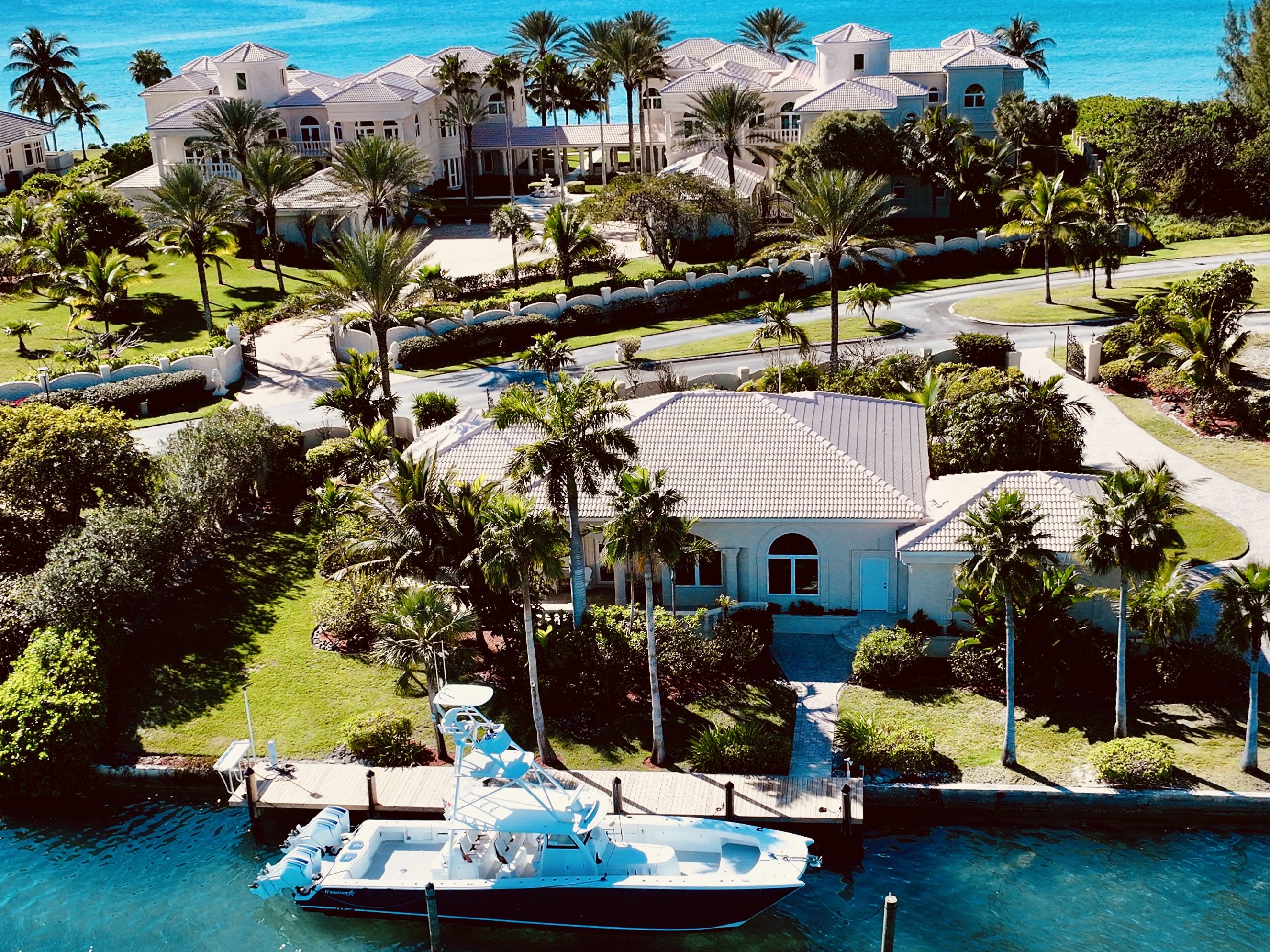 Casa Casuarina Estate Aerial Scale